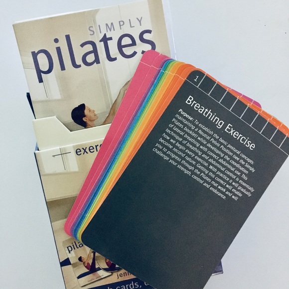 “Simply Pilates” Exercise Ststem with DVD & Cards - Picture 3 of 4